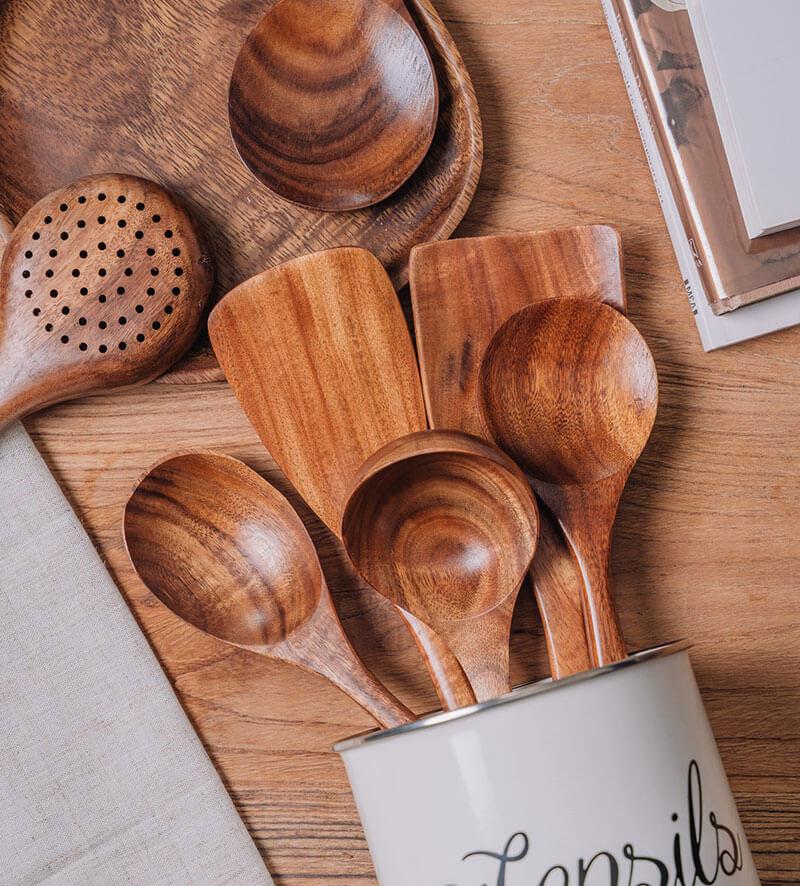 Teak Kitchen Masterpiece Set