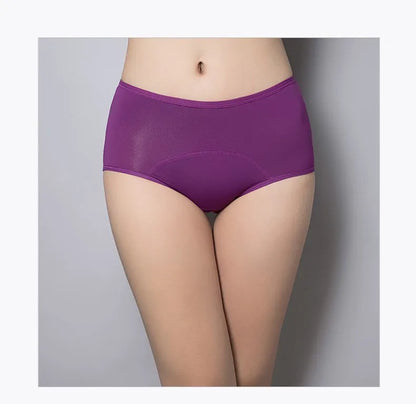 5pcs/Set Menstrual Panties Women Sexy Pants Leak Proof Incontinence Underwear Period Proof Cotton Briefs High Waist Warm Female