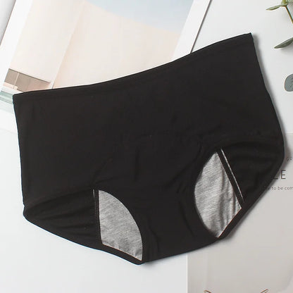 5pcs/Set Menstrual Panties Women Sexy Pants Leak Proof Incontinence Underwear Period Proof Cotton Briefs High Waist Warm Female