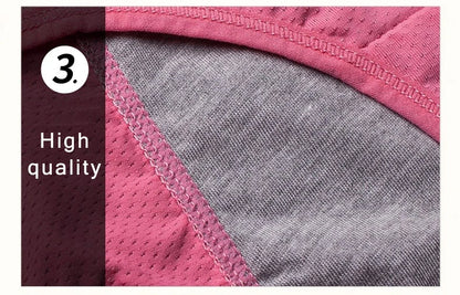 5pcs/Set Menstrual Panties Women Sexy Pants Leak Proof Incontinence Underwear Period Proof Cotton Briefs High Waist Warm Female