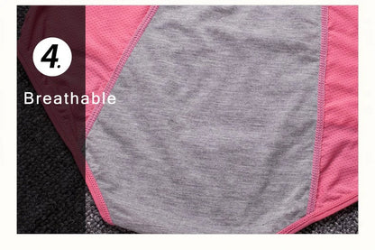 5pcs/Set Menstrual Panties Women Sexy Pants Leak Proof Incontinence Underwear Period Proof Cotton Briefs High Waist Warm Female