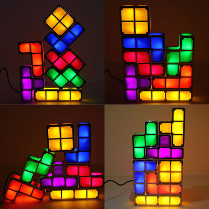 Dynamic LED Puzzle Night Light