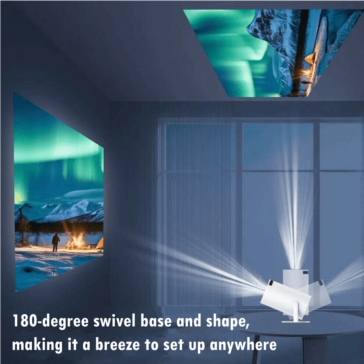 CineMax Portable Home Projector