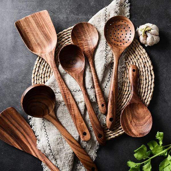 Teak Kitchen Masterpiece Set