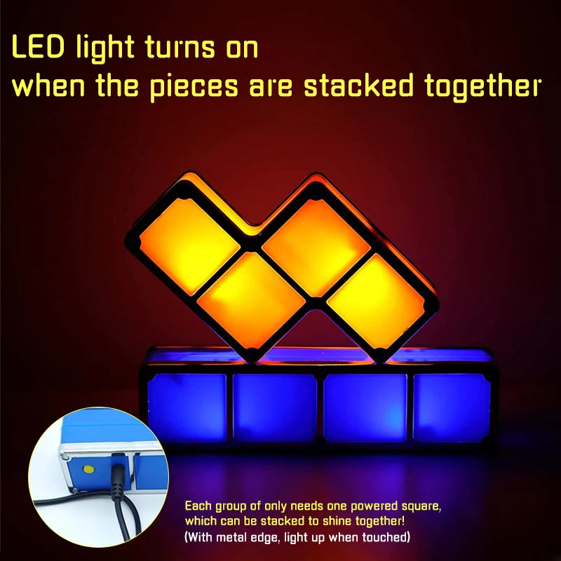 Dynamic LED Puzzle Night Light